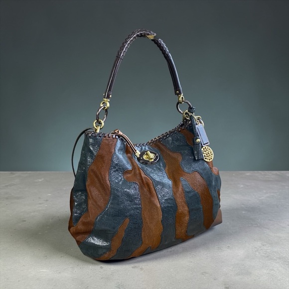 Coach Handbags - Coach RARE Limited Edition Hampton Calfhair Hair-calf XL Hobo